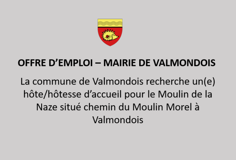 offre d 'emploi Moulin de la Naze