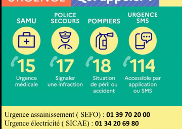 numéro d urgence