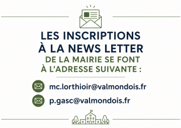 inscription news letter