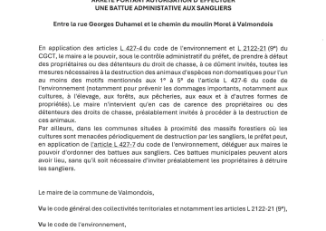 Texte administratif