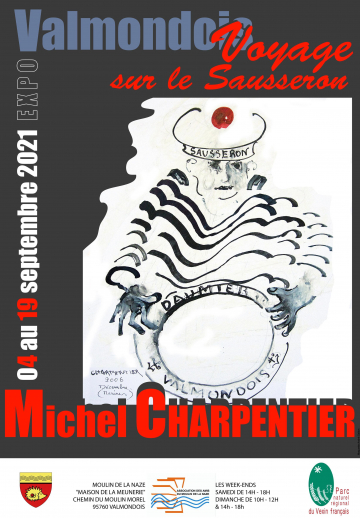 Affiche expo Michel Charpentier