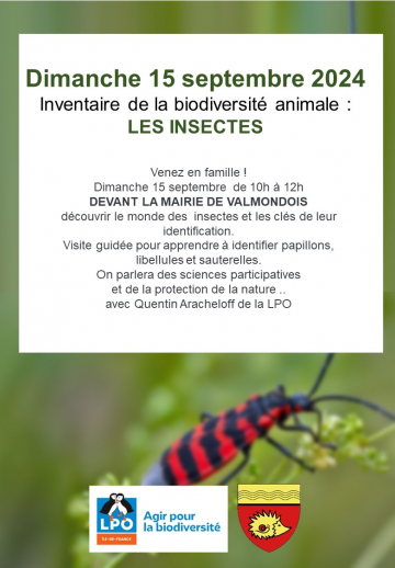 Inventaire Biodiversité Valmondois