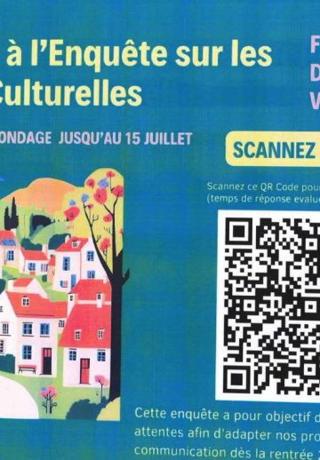 enquête sur les attentes culturelles à Valmondois