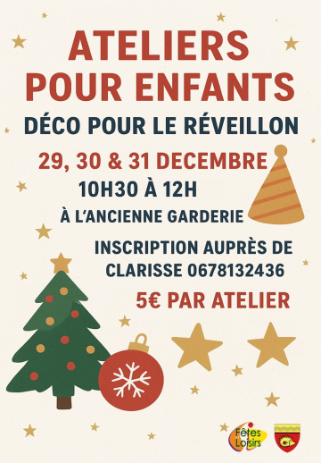 Ateliers noel