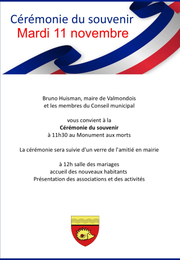 cérémonie du 11 novembre