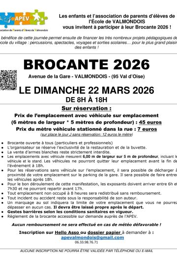 Brocante de valmondois