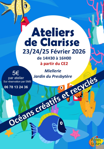 ateliers de clarisse