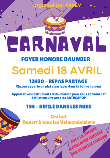 carnaval valmondois