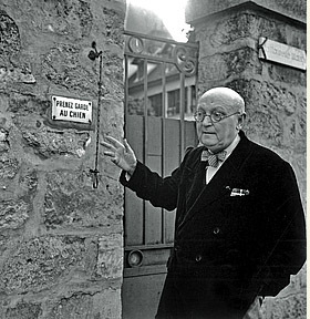 Georges Duhamel à la Nouvelle Maison de la Naze