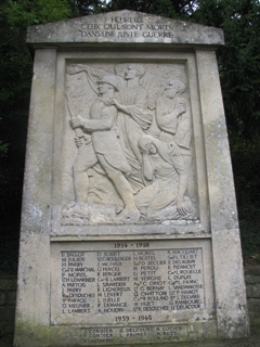Monument aux Morts Geoffroy Dechaume