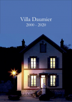 Affiche vernissage 20 ans villa daumier