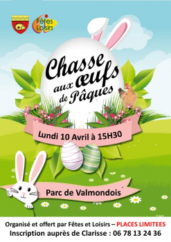 Chasse aux oeufs Valmondois