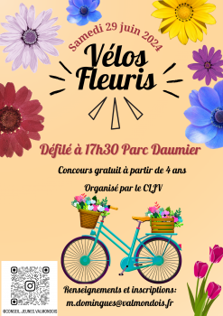 Concours de vélos fleuris valmondois