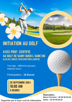 Initiation golf valmondois