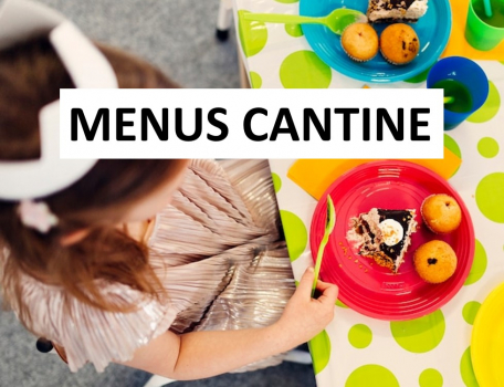 menu cantine