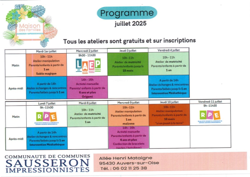 programme maison des familles