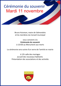cérémonie du 11 novembre