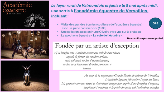 academie equestre versailles