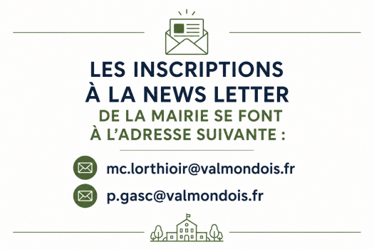 inscription news letter