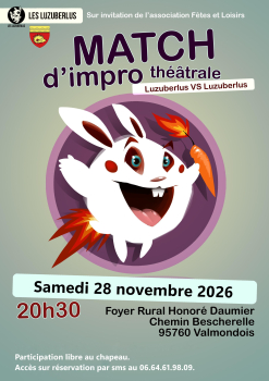 Match d'impro théâtrale
