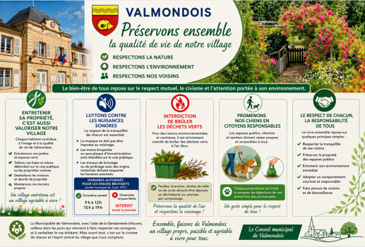 charte bien vivre ensembleà Valmondois
