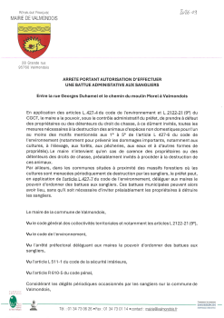Texte administratif