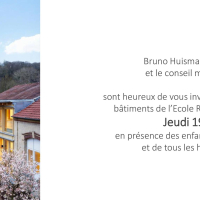 Inauguration des nouveaux bâtiments de l'école