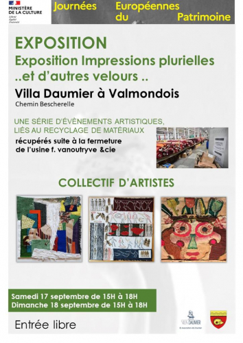 Exposition Villa Daumier 17 18 sept 2022