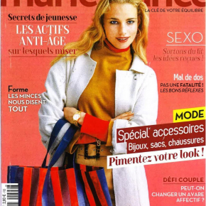 Couverture Marie France octobre 2020