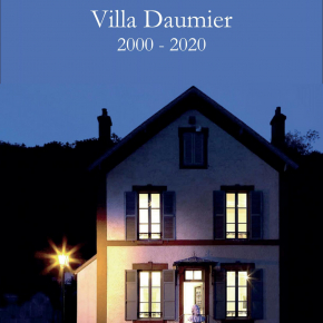 Affiche vernissage 20 ans villa daumier