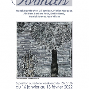 affiche de l'expo petits formats villa daumier