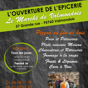 Réouverture de l'épicerie