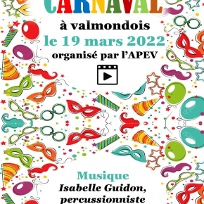 Affiche carnaval de Valmondois