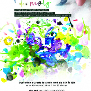 Affiche projet peindre des mots