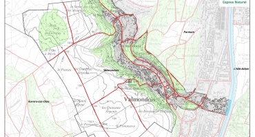 Carte des randonnées Valmondois