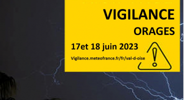 vigilance orages 17 et 18 juin 2023