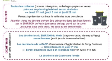 Collectes du moi de mai