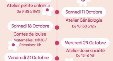 Programme Bibliothèque Octobre