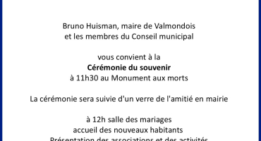 cérémonie du 11 novembre